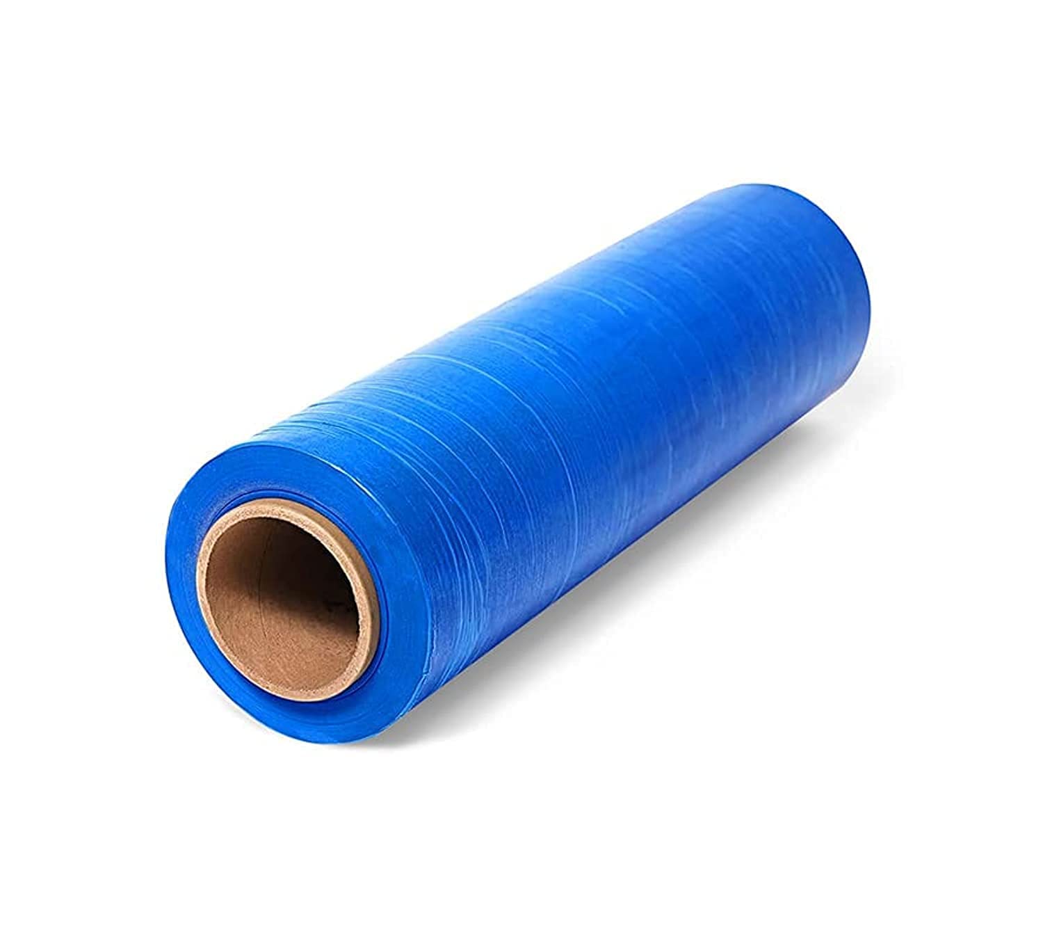 Hi-Care Blue Stretch Film Wrap Cling Film Luggage Wrapping Plastic Roll For Moving Shrink Wrap Plastic Roll Cling Wrap For Luggage