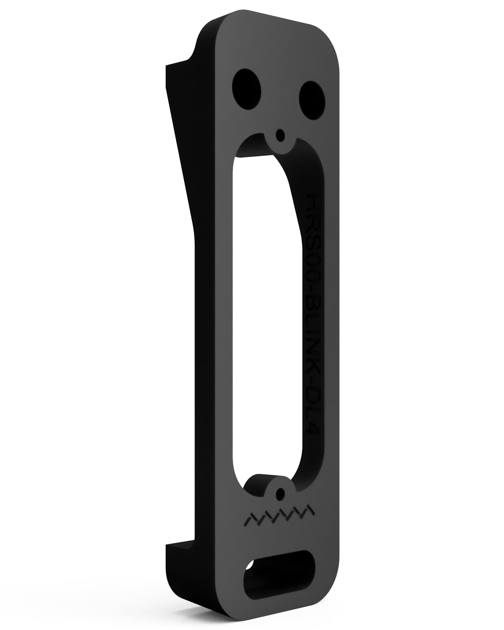 Premium Blink Video Doorbell Mount for 4-inches Dutch Lap Vinyl siding— Black