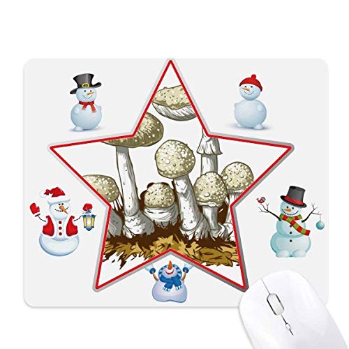 Tapis de souris bonhomme de neige et étoiles pour égayer votre quotidien au bureau