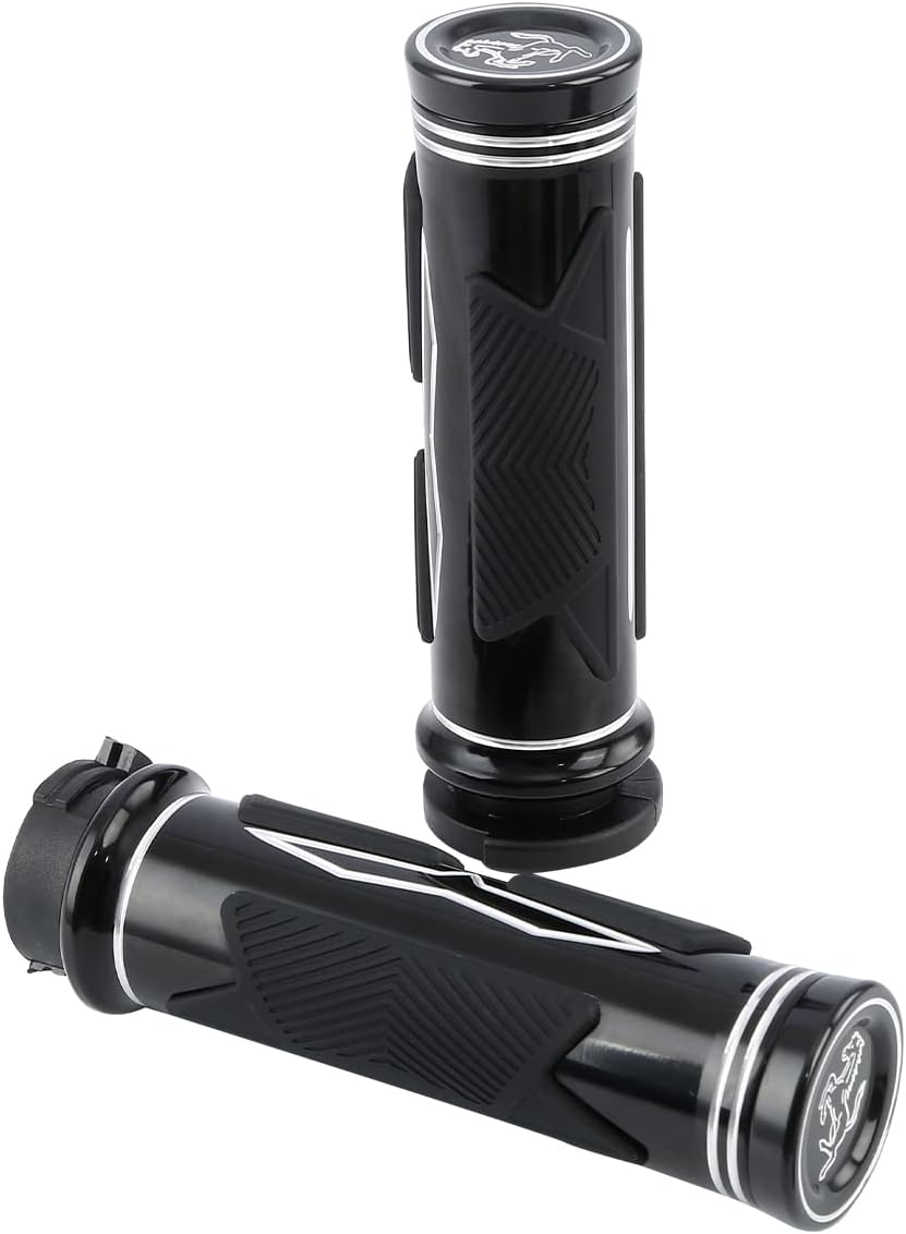 CUSTOM CHROME CCI 1" Hand Grips Handle Bar Grips Fit for Harley CVO Ultra Classic Electra Glide Dyna Super Glide Sportster XL 1200 883 Heritage Softail Springer