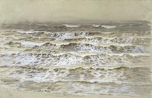 Posters et art pour décoration chambre tableau étude des vagues