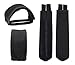 Outgeek 1 Pair Bike Pedal Straps Pedal Toe Clips Straps Tape for Fixed Gear Bike (Black-2 Pairs)