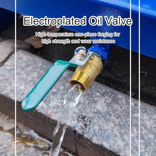 Heavy-Duty Yellow Spill Containment Pallet with Wheels - 2-Ton Capacity, Modular Leak-Proof Tray, Drain Valve for Safe Liquid Storage & Spill Control Solutions