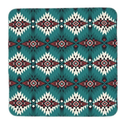 Image of Aztec Western Native Southwest Baby Swaddle Blanket Newborn Baby Swaddling Blanket Cover Throw Wrap Blankets Soft Breathable for Unisex Baby Infant Toddler