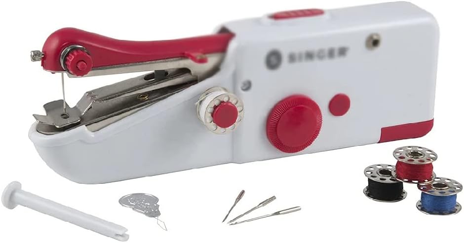 Mini Portable Hand Sewing Machine Sewing Portable Mini Sewing Household Repair Kit Sewing