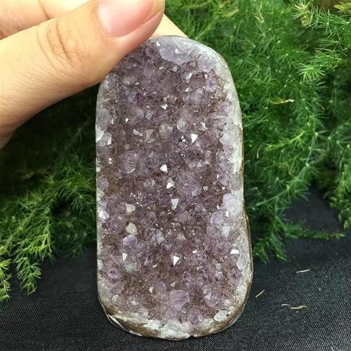 RVBLRDSE Nature Gemstones Drum Stones 184 Uruguay Dream Ametista Cristallo di Quarzo Grappolo in Piedi Crystal Specimen