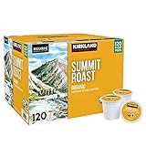 Kirkland Signature Summit Roast Organic Medium Roast Coffee Pods, 120 K-Cup Pods