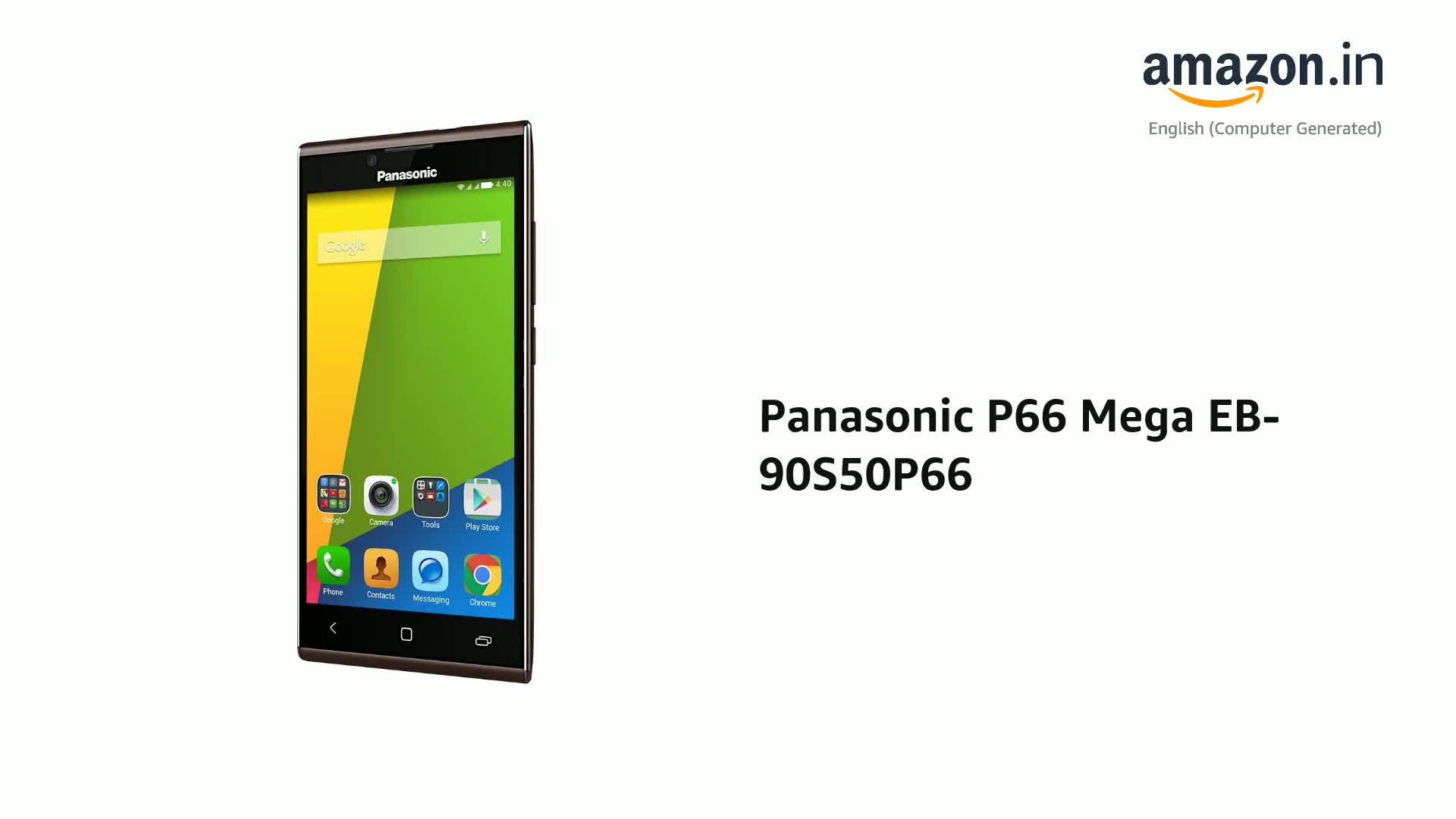 Panasonic P66 Mega EB-90S50P66 (Electric Blue, 16GB) : Amazon.in