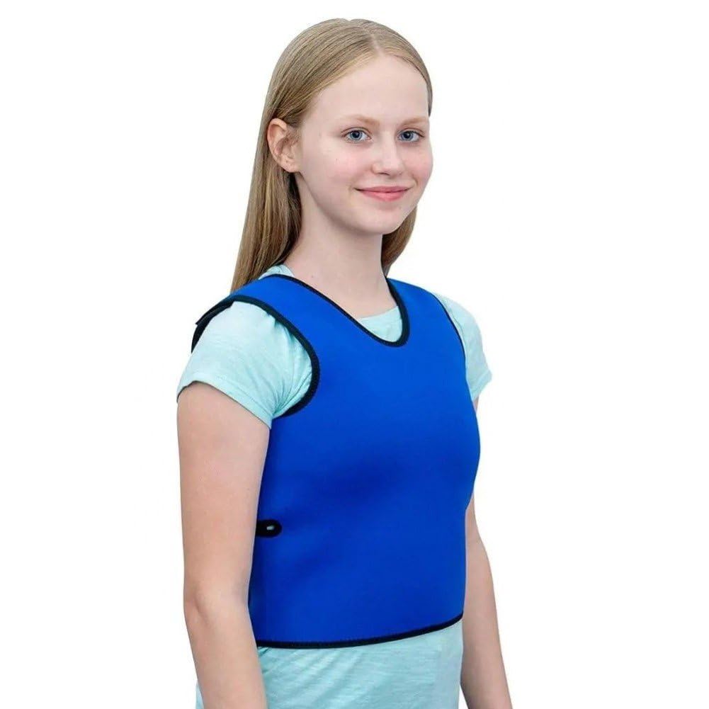 Gilet Sensoriel Lesté Pour Enfants Et Ados - Polyester - Aide à L'apaisement Pour Autisme, TDAH Et Troubles Du Traitement Sensoriel - 5