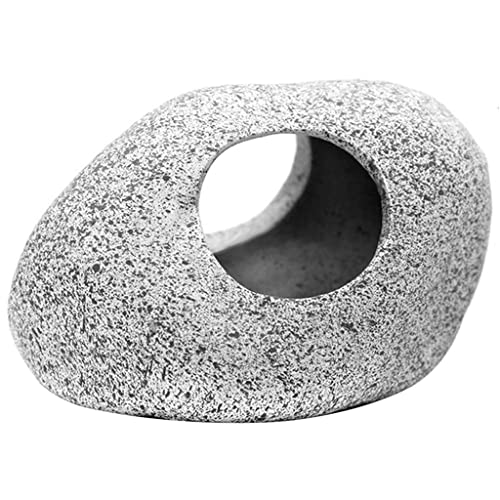 水族館の岩の洞窟の生息地 サンケンシュリンプ シクリッドの産卵 (ブリーダー向け) S2