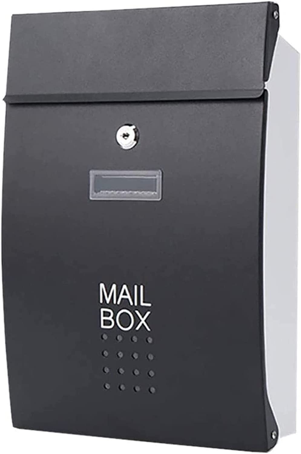 Boîte aux lettres pour l'extérieur étanche avec urne et serrure clé
