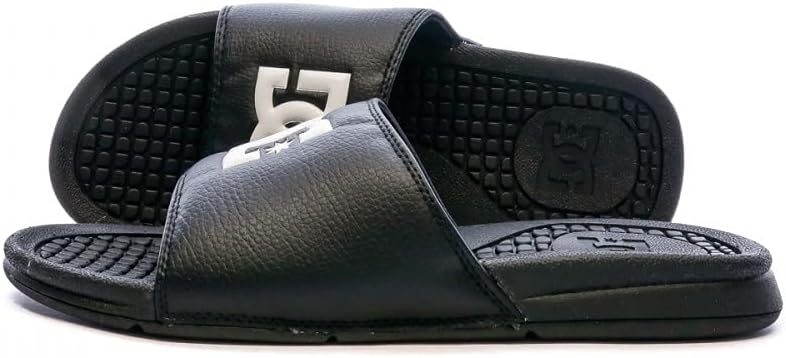 DC Shoes Men's Flip Flops Flo, Black, 8