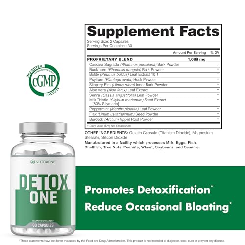 NutraOne DetoxOne Extra Strength Detox Cleanse