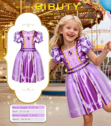 Disfraz de princesa para niñas de 3 a 6 años miniatura 5