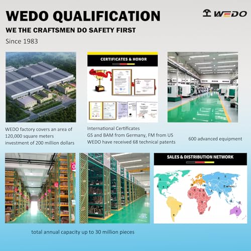 Set de herramientas WEDO 8 piezas con estuche ABS miniatura 7