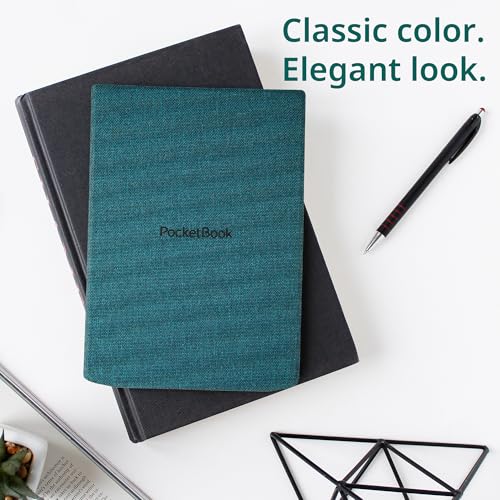 Image of PocketBook E-Reader Cover for InkPad 4 & InkPad Color 2 | Flip Cover with Smart Sleep Function | Durable Protection | Lightweight Covers Perfect for Travel | E-Book Reader Case in Sea Green