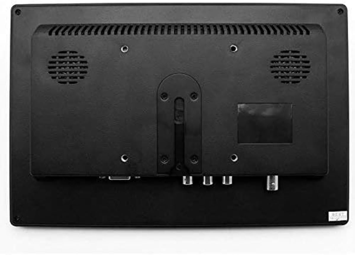 Monitor a colori da 10,1 pollici 16:9, TFT LCD Full HD 1024 x 600 BNC/AVI/VGA/ingresso HDMI, compatibile con PC, DVD, TV, telecamera di sorveglianza e telecamera di backup