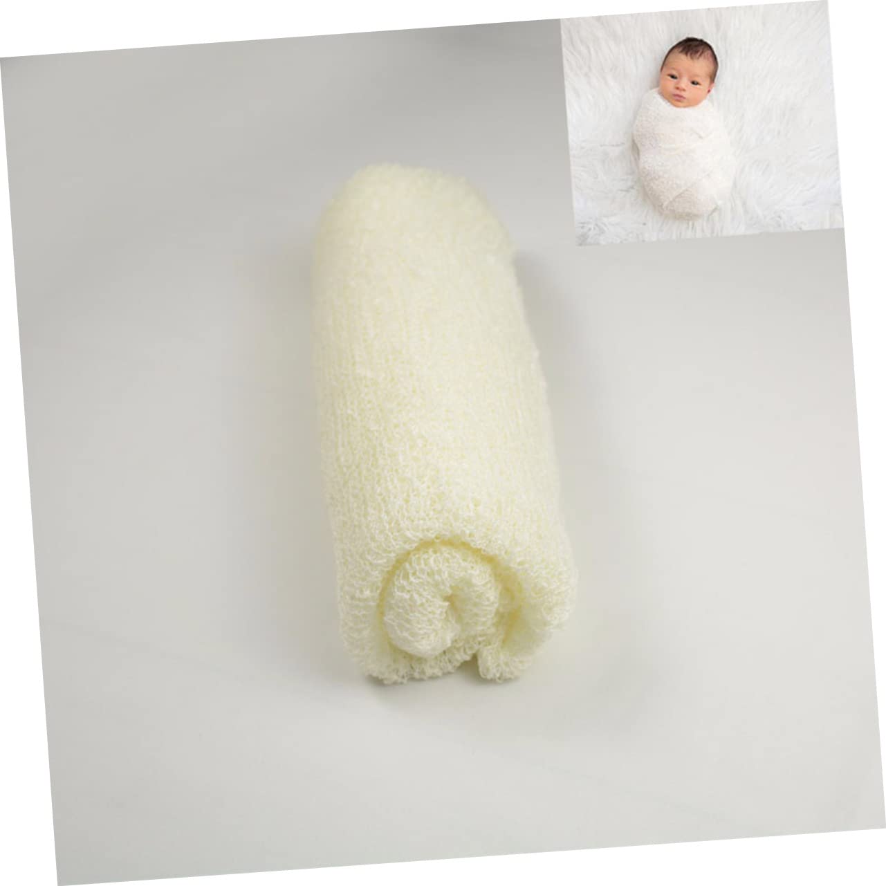 TOYANDONA 6piezas De Envoltura para Recién Nacidos y Transpirable para Fotografía De Bebés Paquete De y Rosa