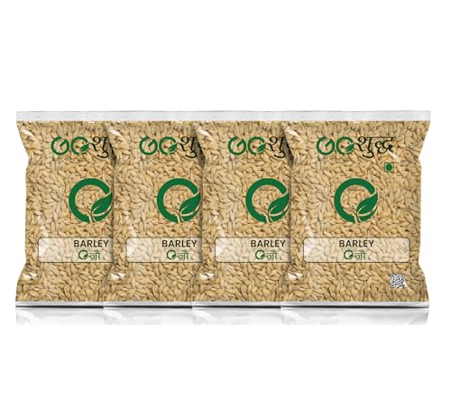 Image of Goshudh Barley Whole (Jau Sabut) 500 g Pack | High-Fibre, Low-GI Grain for Digestion & Daily Wellness
