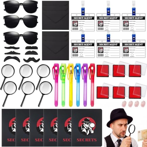 45 Stück Detektiv-Set, Part & Rollenspiel-Set mit...