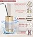 Podoy Stained Glass Grinders, 4200r/min Mini Power Industrial Glass Ceramics Grinding Kit with 5/8