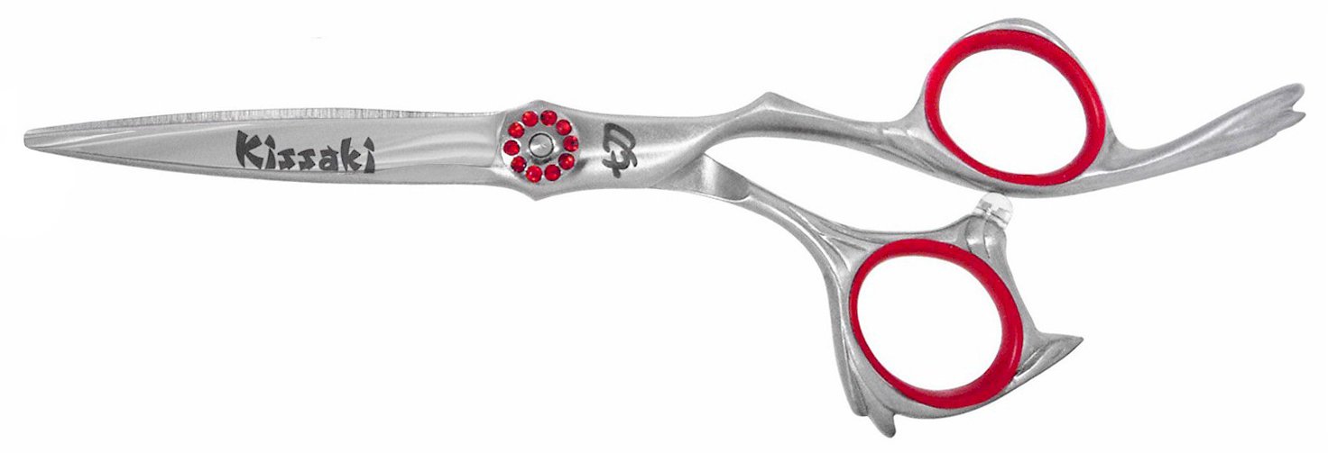 Kissaki Hair Scissors 5.5 inches Hou-Ou Satin Finished Hair Cutting Shears Hairdressing Scissors