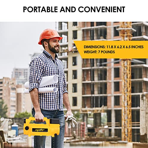 Mellif Cordless Transfer Pump For Dewalt 20V Max Battery, Portable Self-Priming Pump, Electric Utility Pump For Garden, Hot Tub, Tank, Pool, Ponds, Aquariums (Tool Only, No Battery) #TOP2