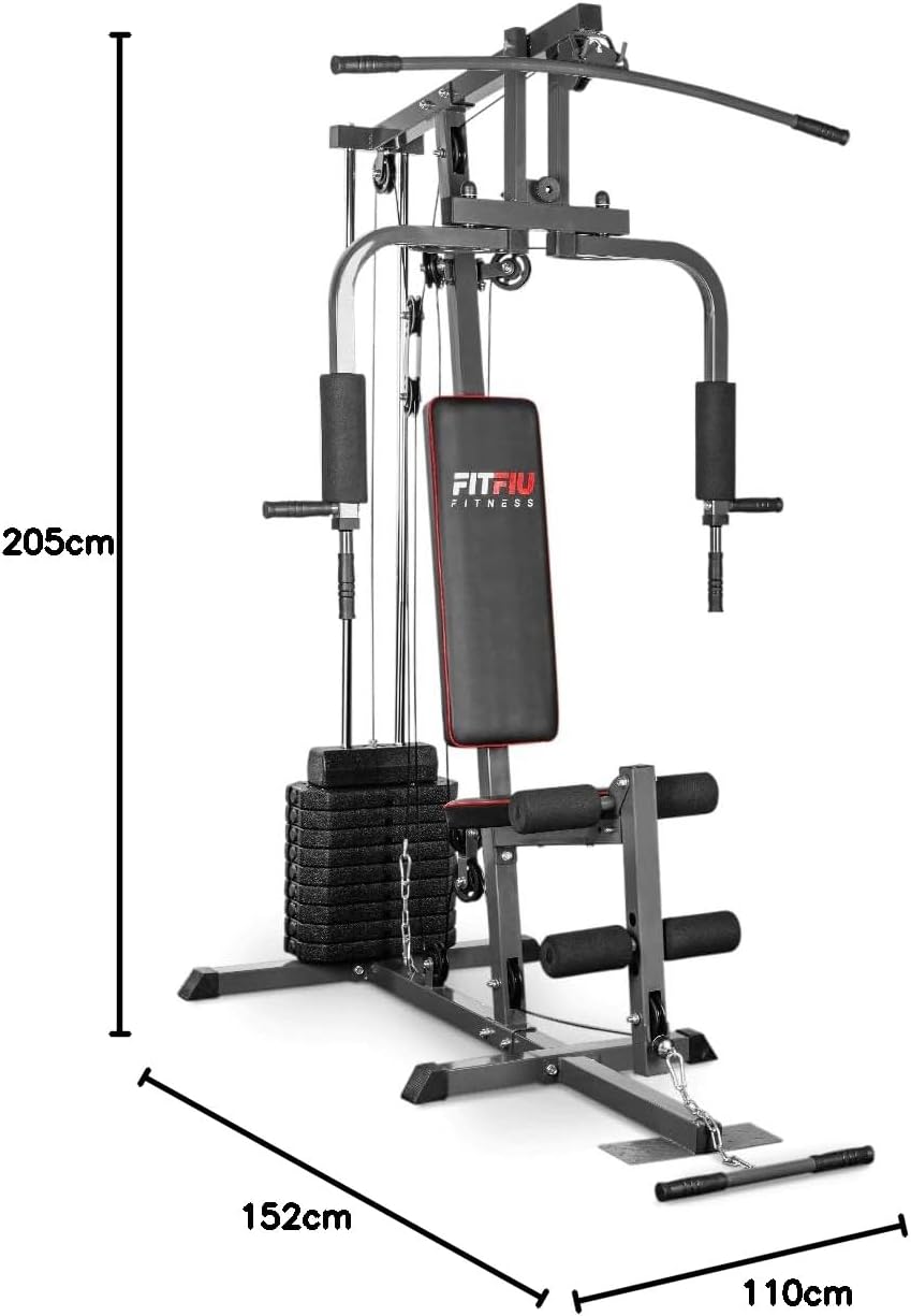 Dimensions of FITFIU Fitness GYM-100