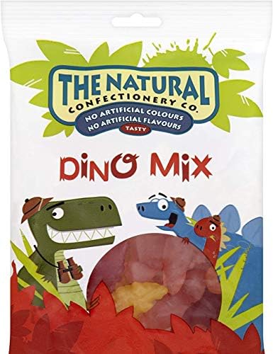 The Natural Confectionary Co. Dino Mix Sweets Bag, 160 g,