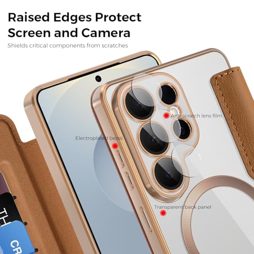 Étui en cuir synthétique de qualité supérieure pour Samsung S25 - 7