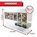 Booster Pack Dispenser 6 Slot for Pokemon, MTG, Lorcana, YuGiOh, One Piece - Acrylic TCG Organizer Display Case