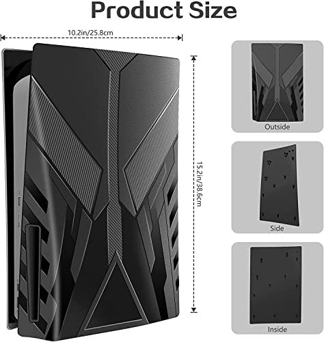 WormeKite Placas PS5 para acessórios PS5, capa rígida à prova de choque, painéis PS5 para console PS