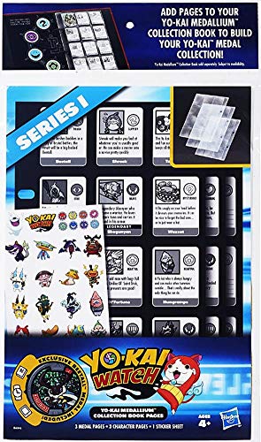 Yo-kai Watch Series 1 Yo-kai Medallium Collection Book Pages. by Yokai