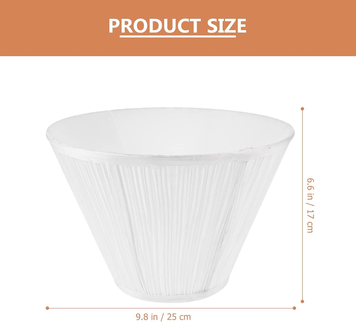 Pleated Cloth Lamp Light Table Lamps Creative Light Shade Spider Fitter Natural Linen