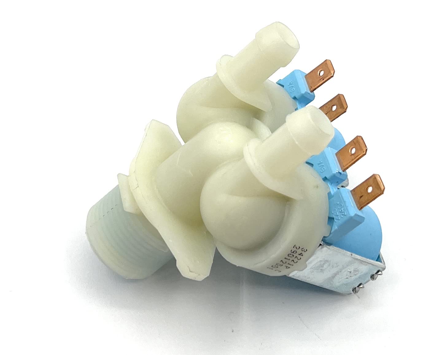 Elettrovalvola Beko 2 vie 180° 12mm lavatrice 2901250100 ricambio compatibile