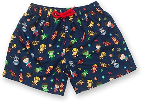 Little Boys and babies - Super Hero - Swim Short - Elly La Fripouille® (2-3 years)
