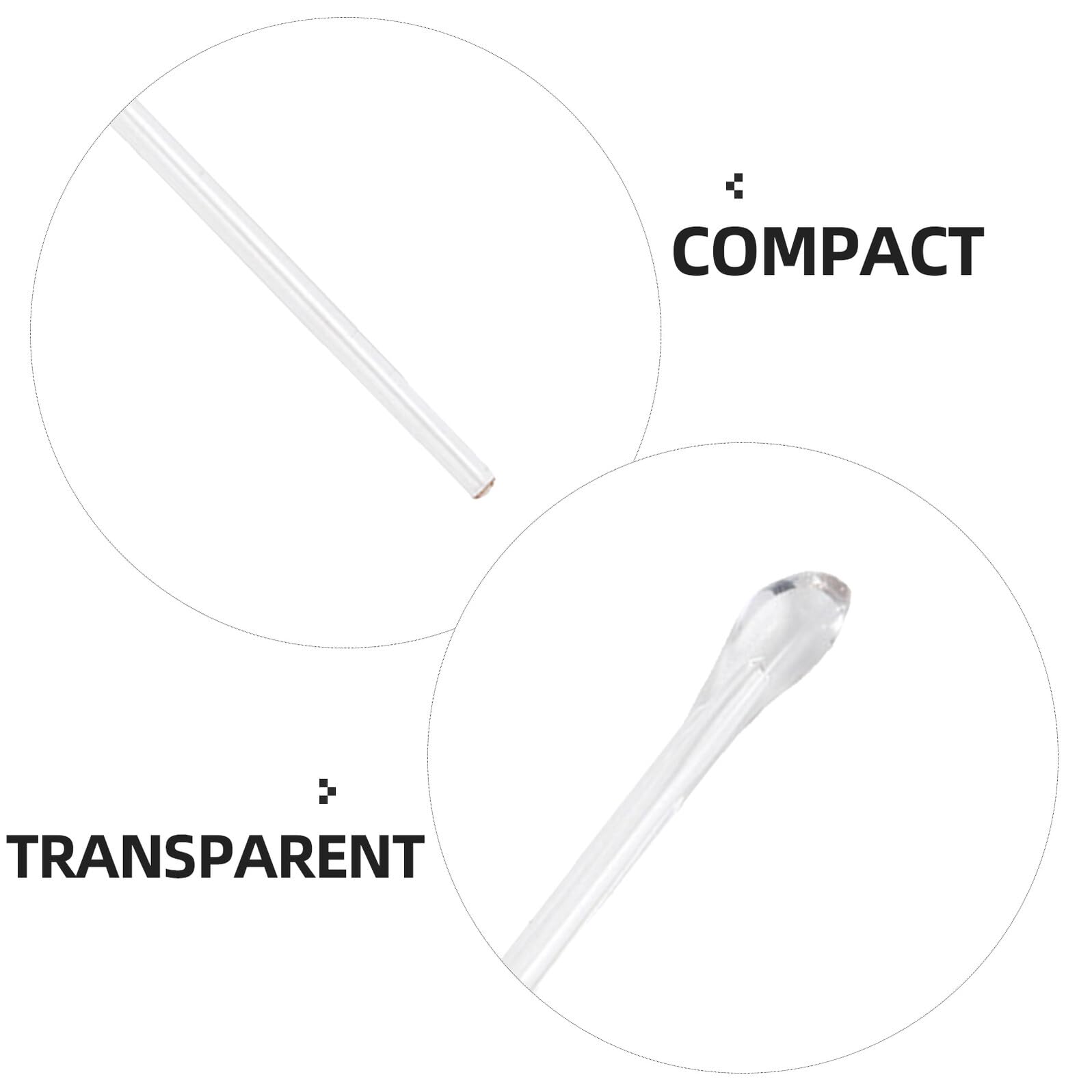 Didiseaon Embouts de Lunettes Argenté en Plastique 10pcs pour Branches Confortables Réduisant le Contact Métal Adaptés Travail Port Quotidien