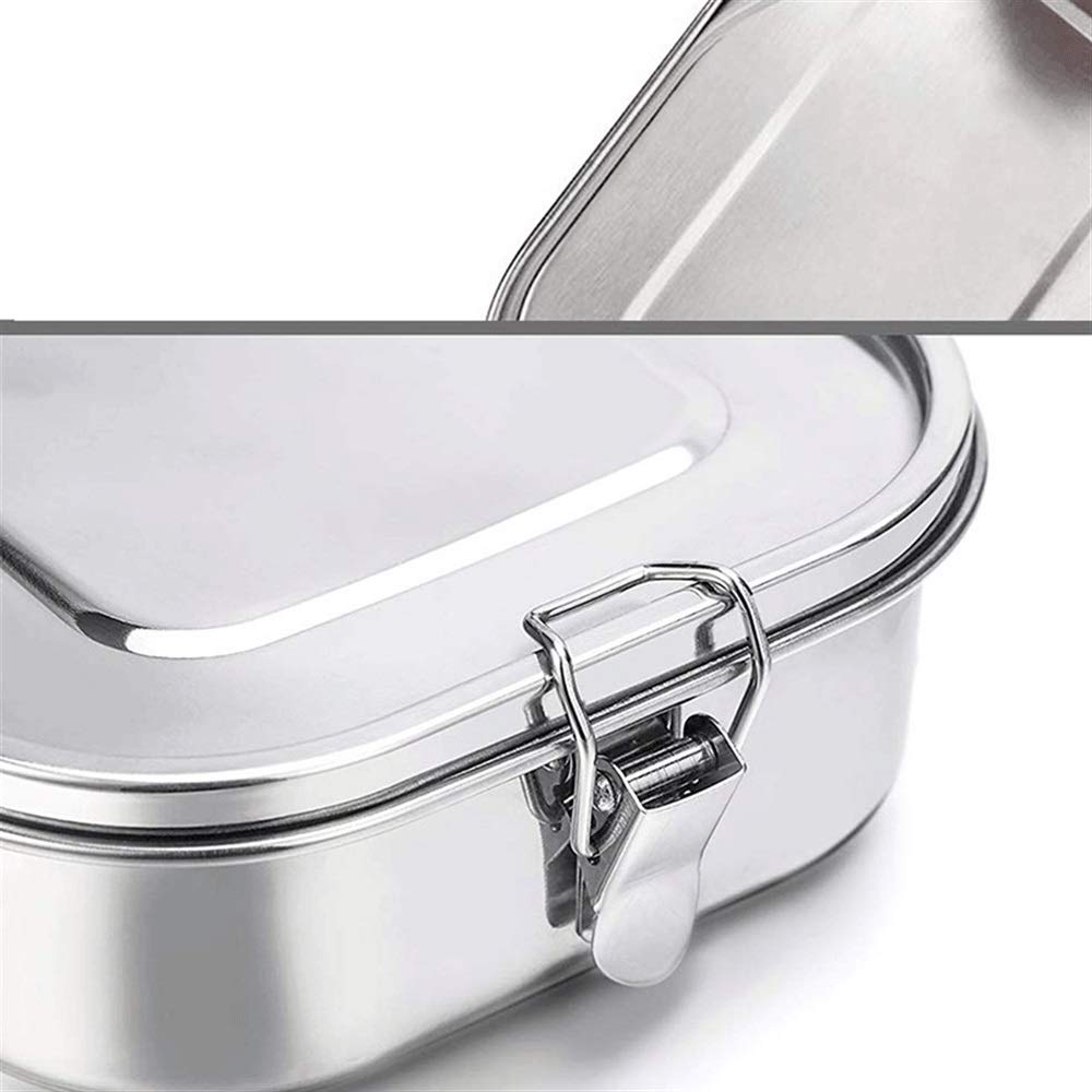 fiambrera, Bento Boxes Fiambrera de acero inoxidable for contenedor(1200ml)