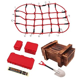 Wangcl accessoires de toit crawler avec filet et pelle