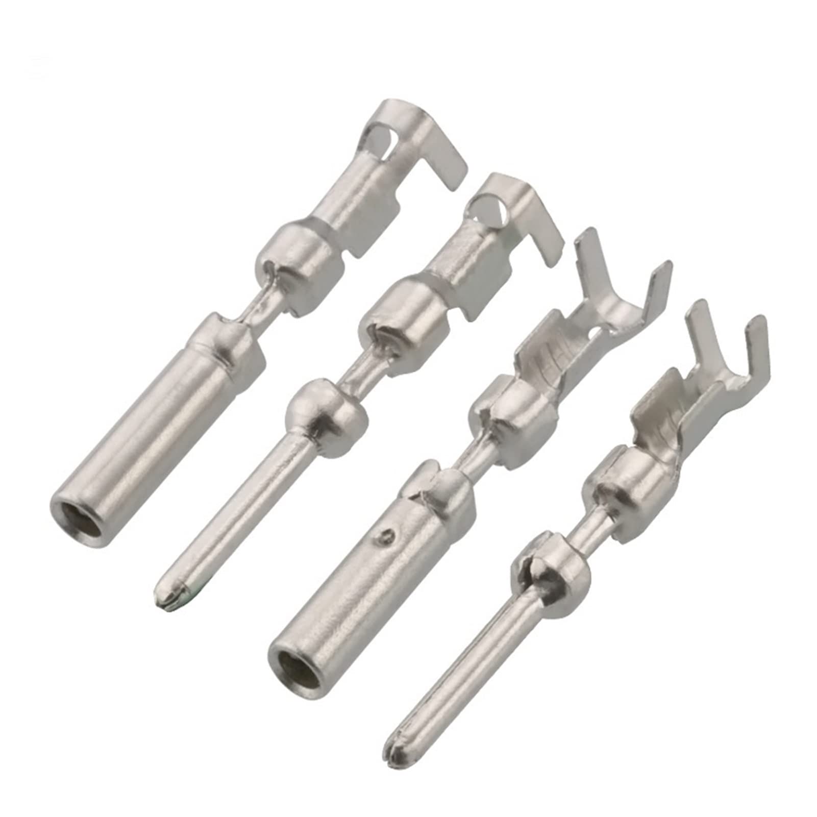 Turmeric Hengliang Store 20/50/30/3 / 500 / PCS Embale de Alambre Terminal Terminal Latón Auto Male Conector Femenino 1.5 Mm Zócalo engarzado Dj224-1.5a g328 (Color : Male Female, Pins : 500 Sets)