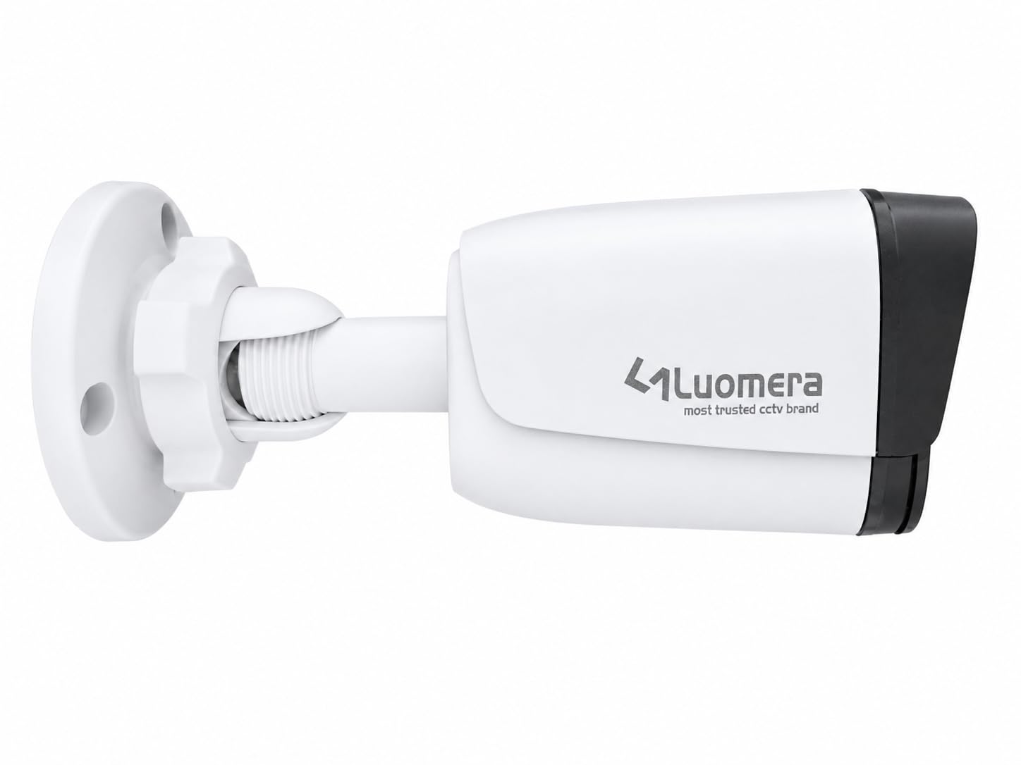 Luomera 2.4 MP HD CCTV Bullet Camera, Colour Night Vision with Audio, Wall Mount Bracket, White-image-48