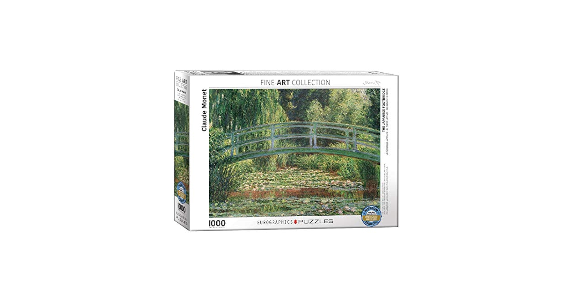 Amazon.com: EuroGraphics The Japanese Footbridge by Claude