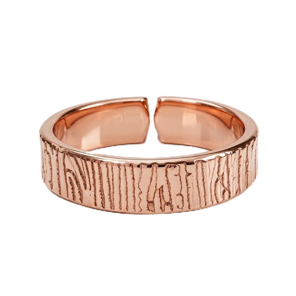 100% Pure Copper Ring for Men and Women, with Certificate of Authentication-image-37