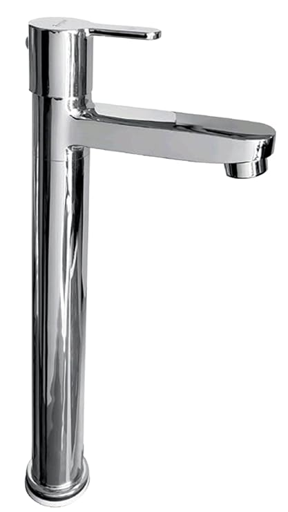 PARRYWARE Claret Tall Body Basin Pillar Cock with Aerator (Brass & Chrome Finish) T4642A1