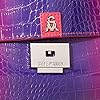 Steve Madden SUBMITT Croc Clutch, Purple Multi
