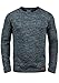 Produktbild Blend BHDan Herren Strickpullover Feinstrick Pullover mit Rundhalsausschnitt Baumwollmischung Label-Patch Regular fit, Größe:XXL, Farbe:Navy (70230)