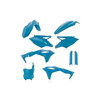PLASTICS「COPY」7\" Fairing Plastic Kit NAVi 22-25 Blue Metallic Full Color