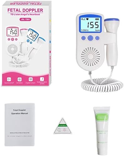 Ultrasound Monitor Baby Fetal Doppler Portable for Pregnant