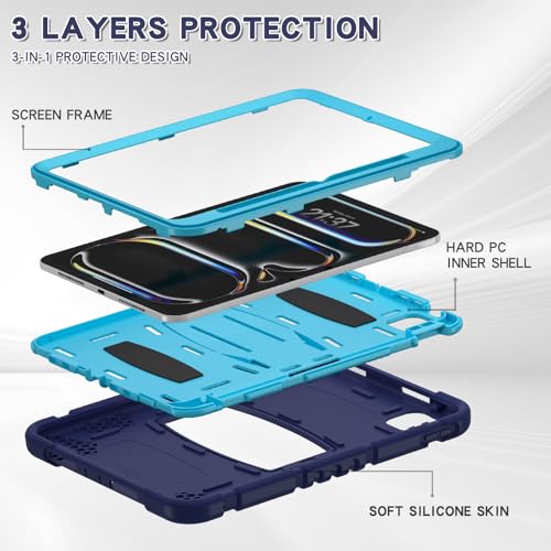 Coque iPad Pro 11 M4 antichoc évitez les chutes et perdez plus le stylet - 6