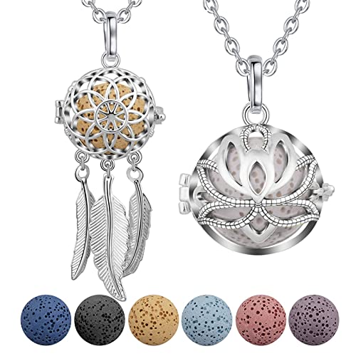 Collares difusores de aceite esencial INFUSEU 2 pack